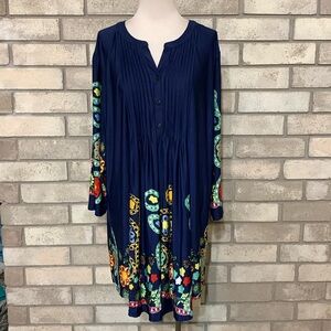 Navy Blue Long Tunic